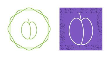 Plum Vector Icon