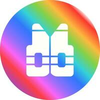 Reflective vest Vector Icon