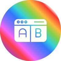 Multivariate Testing Vector Icon