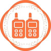 Two way Radio Vector Icon