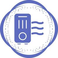 Portable Air Purifier Vector Icon