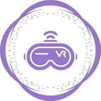 Virtual Reality Headset Vector Icon