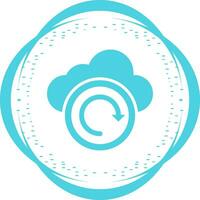 Cloud Backup Vector Icon