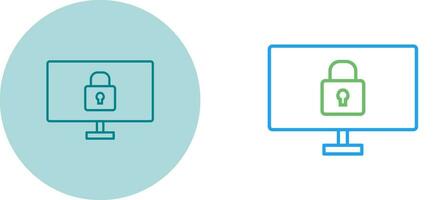 Protected System Vector Icon