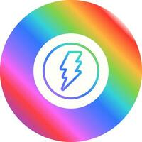 Lightning bolt Vector Icon