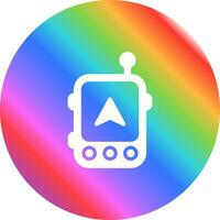 GPS Navigation Device Vector Icon