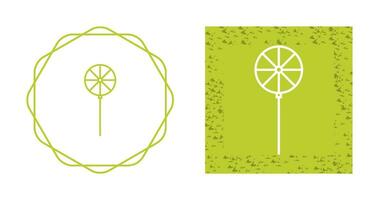 Pin Wheel Vector Icon