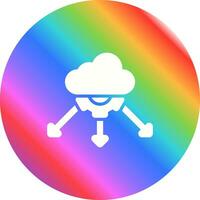 Network Load Balancing Vector Icon