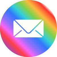 icono de vector de correo