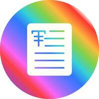 Document Strikethrough Vector Icon