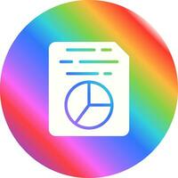 Document Insert Diagram Vector Icon