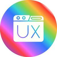 User Experience Vector Icon