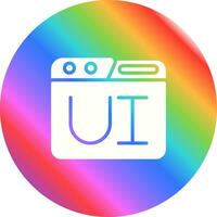 User Interface Vector Icon