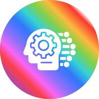 Machine Learning Vector Icon