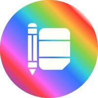 Eraser with pencil Vector Icon