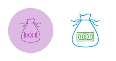 Money Bag Vector Icon