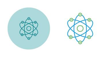 Atom Structure Vector Icon