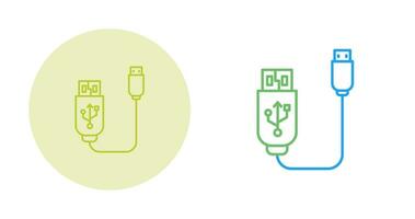 Usb Cable Vector Icon