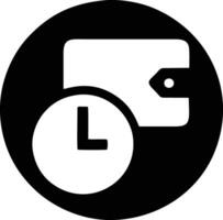 Clock icon symbol design image. Illustration of the alarm watch time isolated vector image. EPS 10