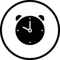 Clock icon symbol design image. Illustration of the alarm watch time isolated vector image. EPS 10