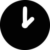 Clock icon symbol design image. Illustration of the alarm watch time isolated vector image. EPS 10