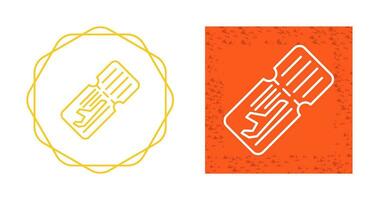 Plane Ticket Vector Icon