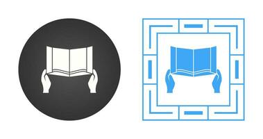 icono de vector de libro religioso