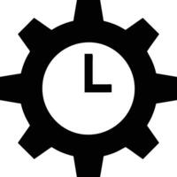 Clock icon symbol design image. Illustration of the alarm watch time isolated vector image. EPS 10