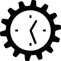 Clock icon symbol design image. Illustration of the alarm watch time isolated vector image. EPS 10