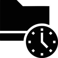 Clock icon symbol design image. Illustration of the alarm watch time isolated vector image. EPS 10