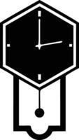 Clock icon symbol design image. Illustration of the alarm watch time isolated vector image. EPS 10