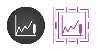 Drawing Graphs Vector Icon