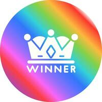 Winner Vector Icon