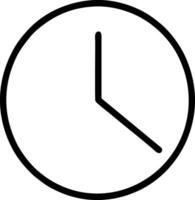 Clock icon symbol design image. Illustration of the alarm watch time isolated vector image. EPS 10