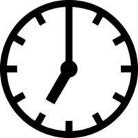 Clock icon symbol design image. Illustration of the alarm watch time isolated vector image. EPS 10