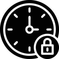 Clock icon symbol design image. Illustration of the alarm watch time isolated vector image. EPS 10