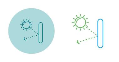 Specular Reflection Vector Icon