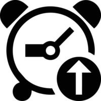 Clock icon symbol design image. Illustration of the alarm watch time isolated vector image. EPS 10