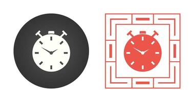 icono de vector de reloj