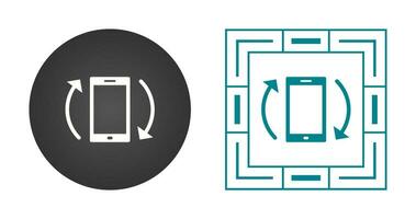 Auto rotation Vector Icon