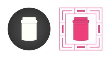 Jam Bottle Vector Icon