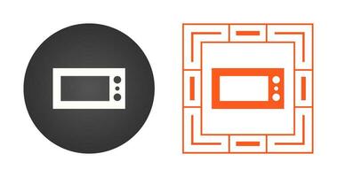Microwave Vector Icon