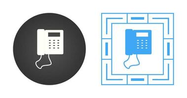 Telephone Set Vector Icon