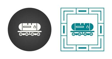 Tank Wagon Vector Icon