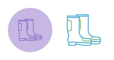 Rain Boots Vector Icon