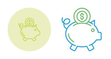 Piggy Bank Vector Icon