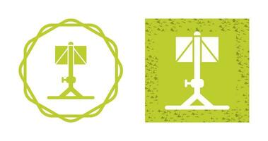 Music Stand Vector Icon