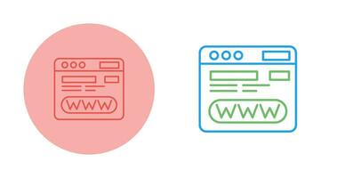 Browser Vector Icon