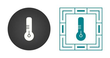 icono de vector de baja temperatura