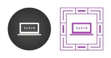 Online Calculation Vector Icon